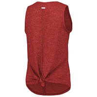 Women's Columbia  Crimson Alabama Tide Cades Cape Omni-Wick Tri-Blend Tank Top