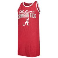 Women's Concepts Sport Crimson Alabama Tide Tank Nightshirt