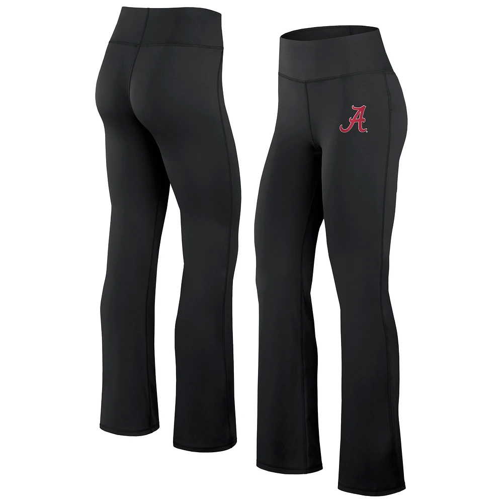 Legging évasé noir Alabama Crimson Tide Training Camp Maxed Out pour femme de Fanatics