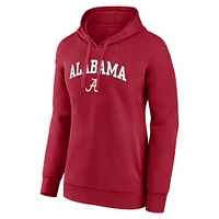 Sweat à capuche Crimson Tide Campus Fanatics pour femmes de l'Alabama