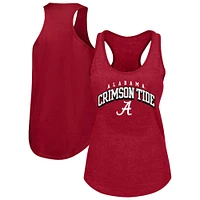 Débardeur à strass grande taille pour femmes Fanatics Crimson Alabama Tide