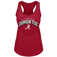 Débardeur à strass grande taille pour femmes Fanatics Crimson Alabama Tide