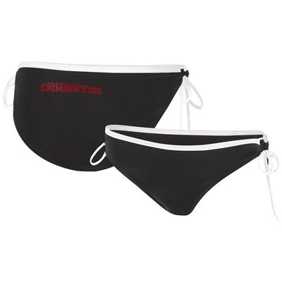 Women's G-III 4Her by Carl Banks Black Alabama Crimson Tide Perfect Match Bikini Bottom