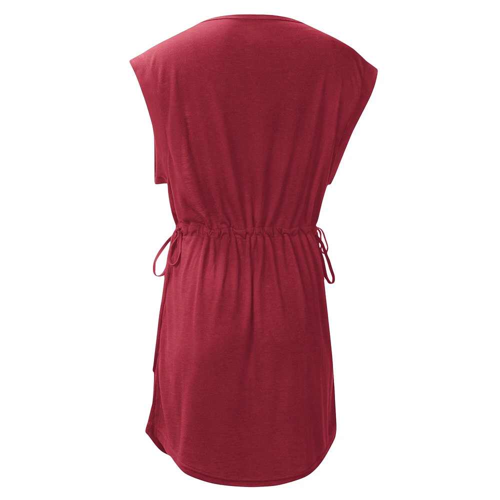 Robe cache-maillot de bain G-III 4Her by Carl Banks Crimson Alabama Tide GOAT pour femmes