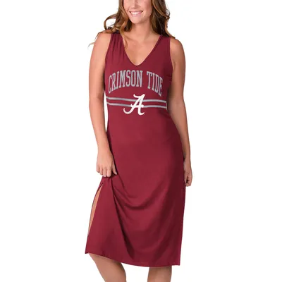 Alabama Crimson Tide G-III 4Her by Carl Banks Women's Training V-Neck Maxi Dress