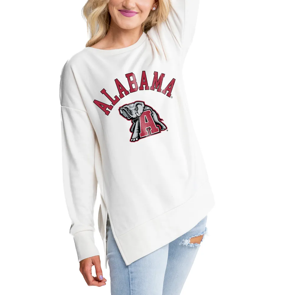 Women's Gameday Couture White Alabama Crimson Tide It's A Vibe