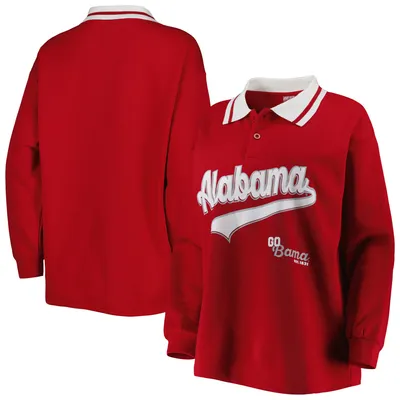 Alabama Crimson Tide Gameday Couture Women's Happy Hour Long Sleeve Polo