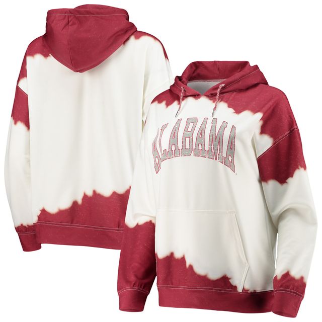 Sweat à capuche Gameday Couture Blanc/Crimson Alabama Crimson Tide pour le plaisir femme