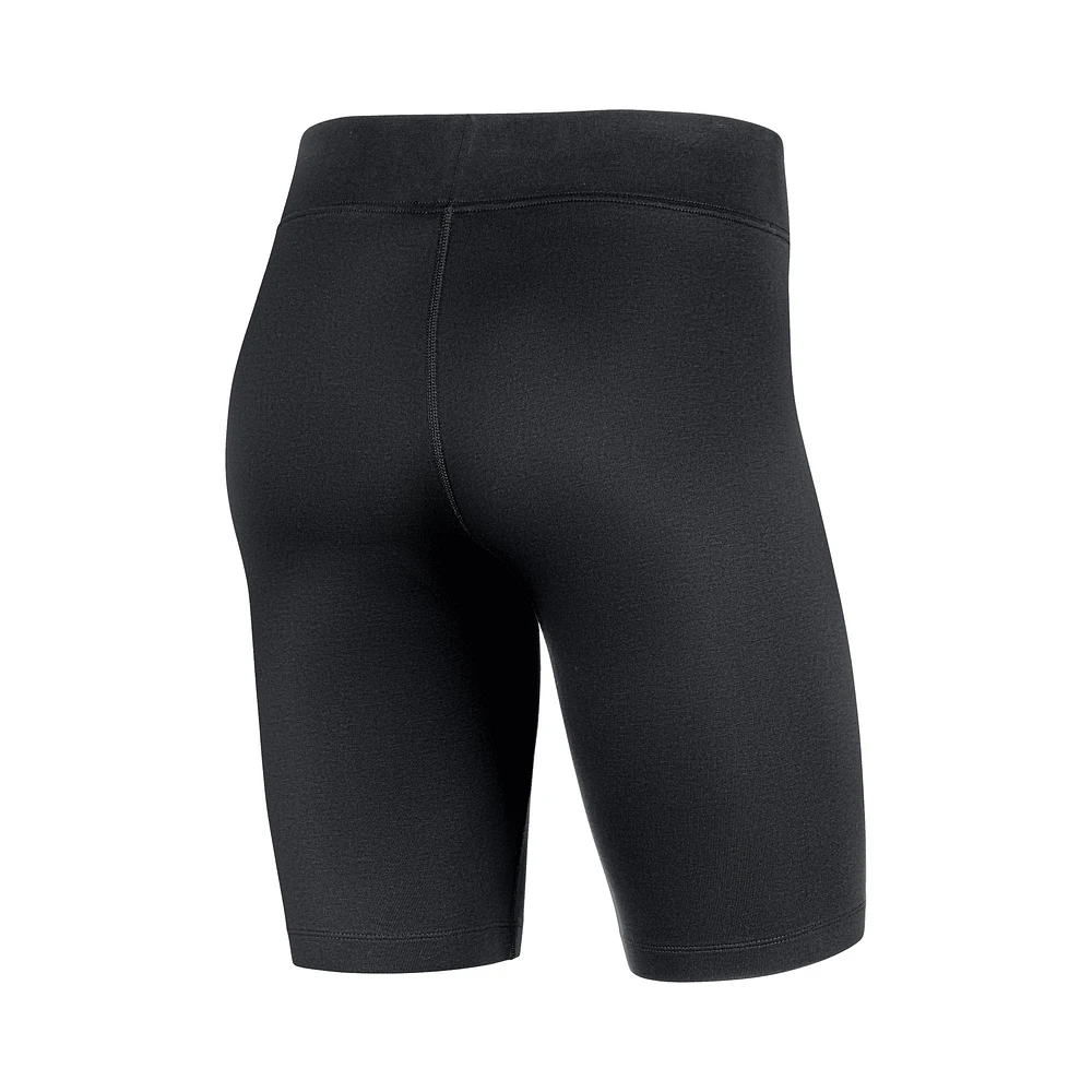Women's Nike Black Alabama Crimson Tide Essential Tri-Blend Bike Shorts