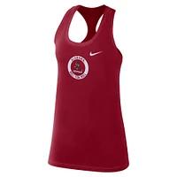 Women's Nike Crimson Alabama Tide Modern Circle Racerback Tank Top