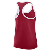 Women's Nike Crimson Alabama Tide Primetime Racerback Tri-Blend Tank Top