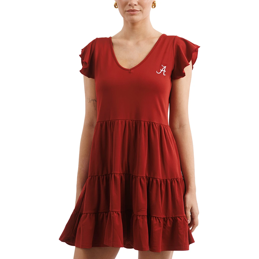 Robe Delaney de la collection Tailgate Crimson Alabama pour femme