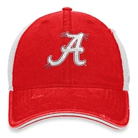 Women's Top of the World Crimson/White Alabama Crimson Tide Radiant Trucker Snapback Hat