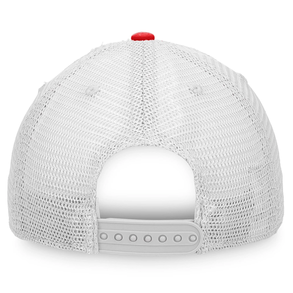 Women's Top of the World Crimson/White Alabama Crimson Tide Radiant Trucker Snapback Hat