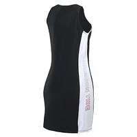 Women's WEAR by Erin Andrews Black Alabama Crimson Tide Bodyframing Tank Dress