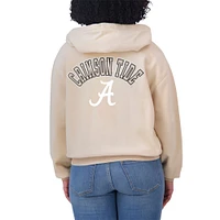 Sweat à capuche zippé ton sur Alabama Crimson Tide pour femme WEAR by Erin Andrews