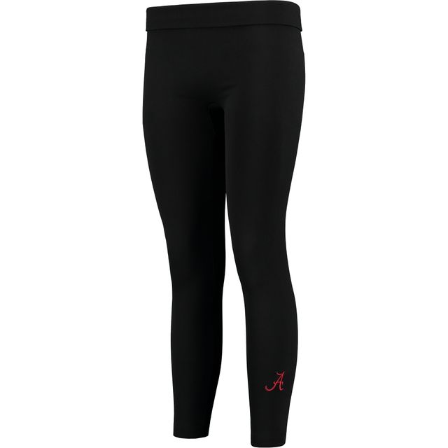 Legging en molleton Alabama Crimson Tide noir ZooZatz pour femmes