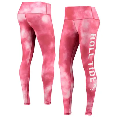 Alabama Crimson Tide ZooZatz Women's Cloud Dye Mist Leggings