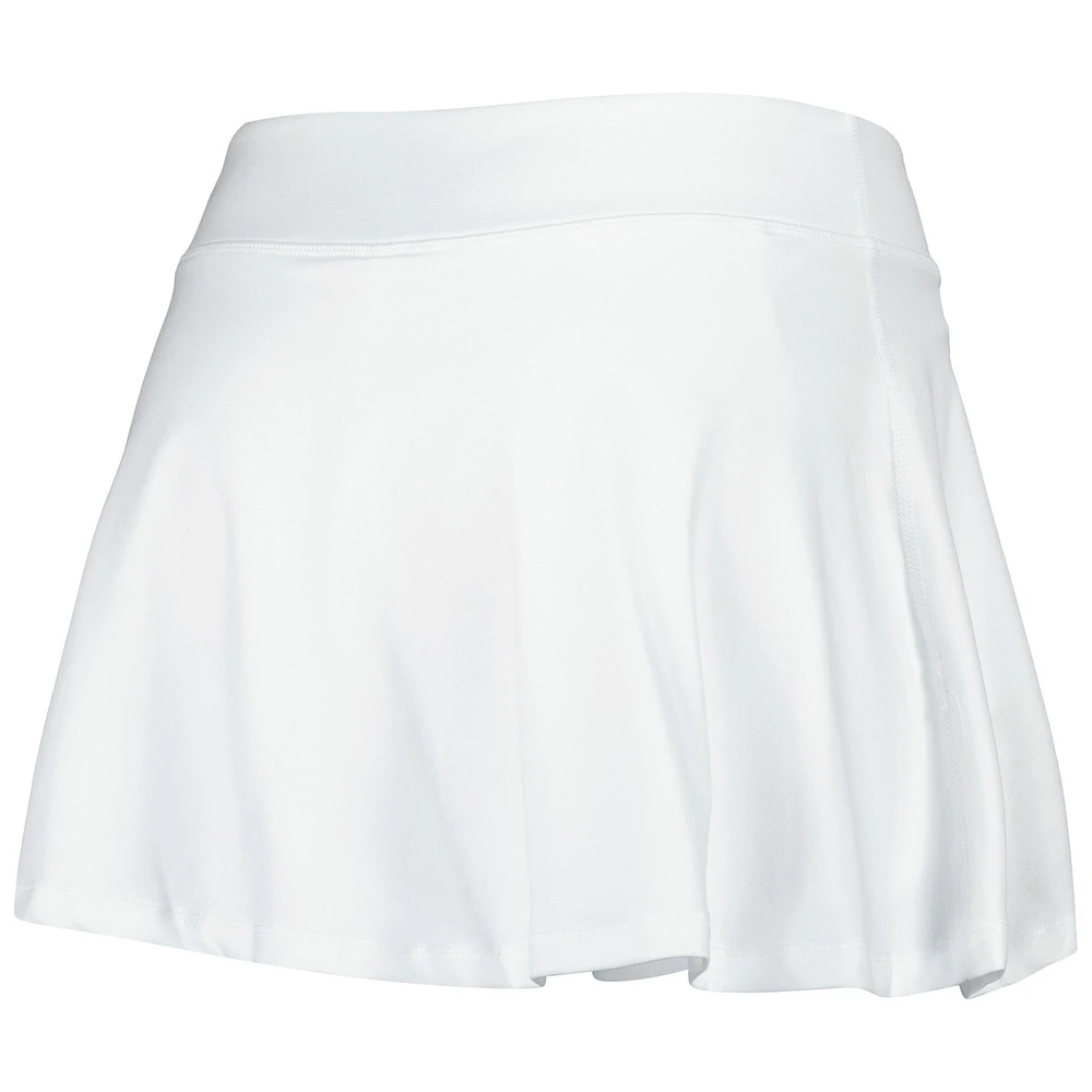 Women's ZooZatz White Alabama Crimson Tide Flowy Skort