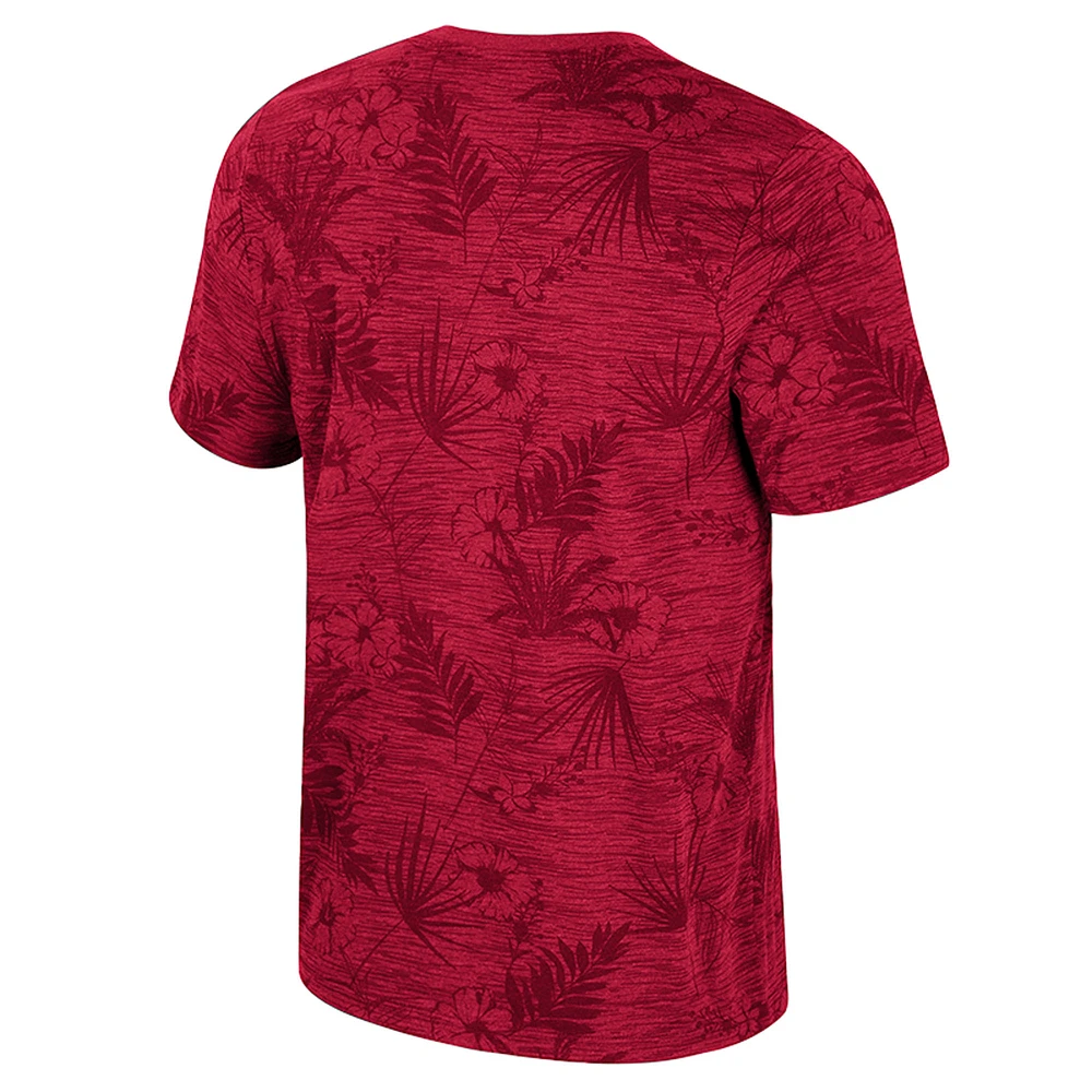 Youth Colosseum  Crimson Alabama Tide Fern T-Shirt