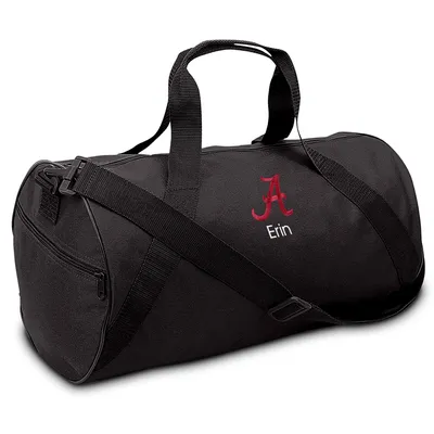 Alabama Crimson Tide Youth Personalized Duffel Bag - Black
