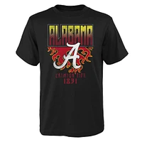 T-shirt noir Alabama Crimson Tide The Legend pour jeune