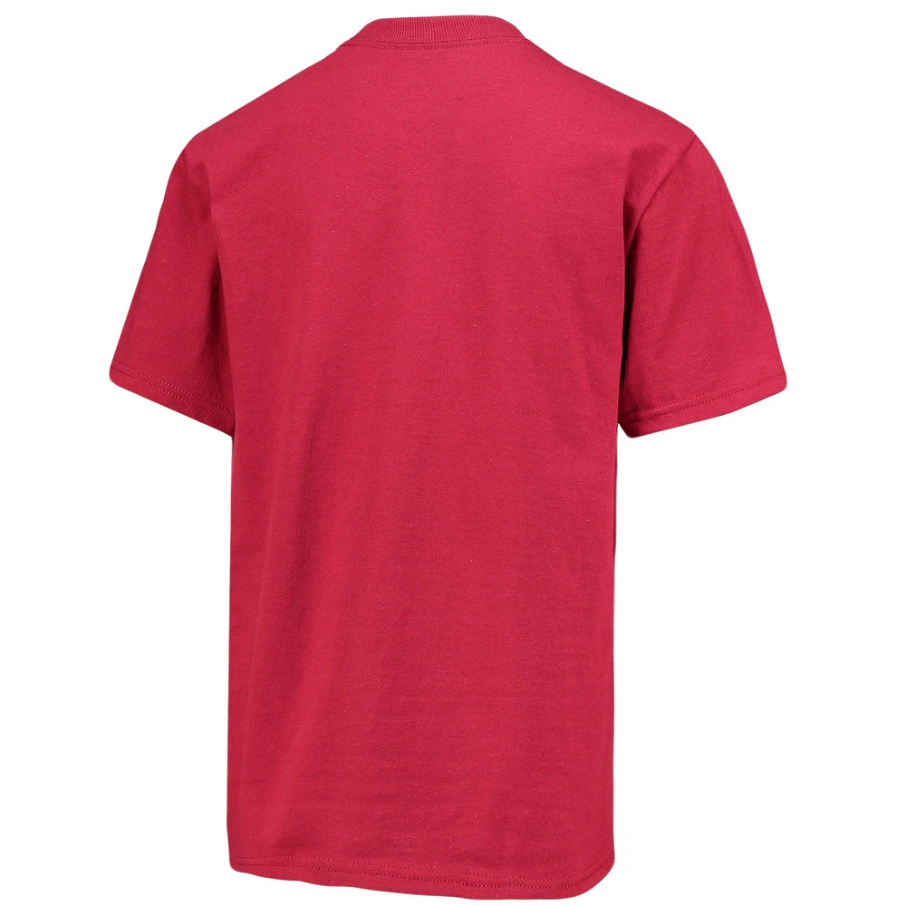 Champion de la jeunesse Crimson Alabama Tide T-shirt basket-ball