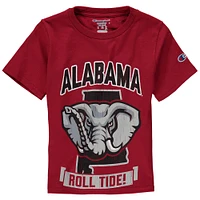 Youth Champion Crimson Alabama Tide Strong Mascot T-Shirt