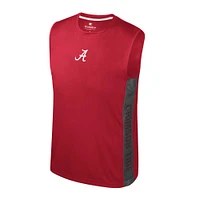 Youth Colosseum Crimson Alabama Tide Smak Talk Sleeveless T-Shirt