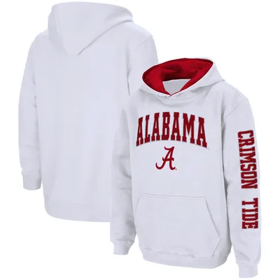 Alabama Crimson Tide Colosseum Youth 2-Hit Team Pullover Hoodie