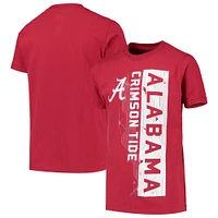 T-shirt Crimson Alabama Tide Challenger pour jeune