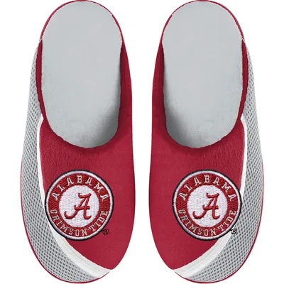 Alabama Crimson Tide FOCO Youth Big Logo Color Edge Slippers