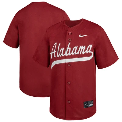 Maillot de baseball Nike Crimson Alabama Tide Limited pour jeunes