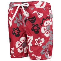 W&W ALABAM CRMSN MAILLOT DE BAIN Junior FLORAL VOLLEY KIDYTHBAT