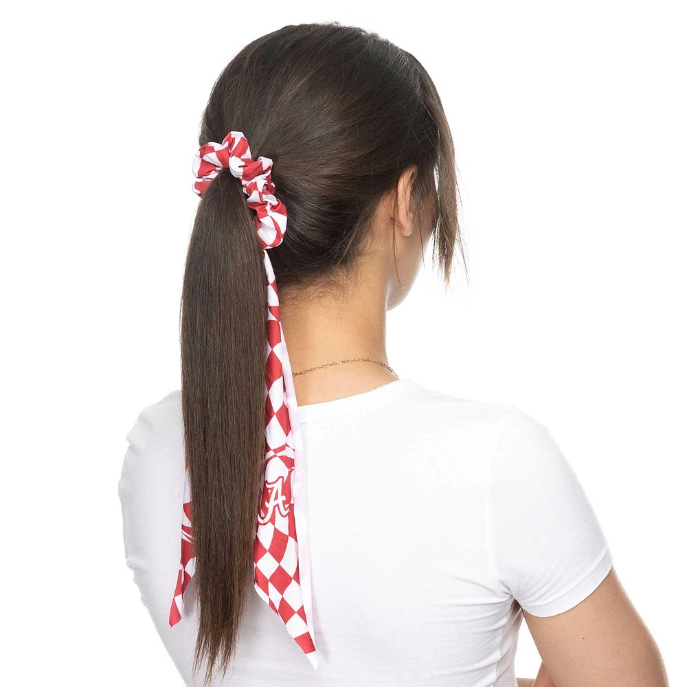 ZooZatz Alabama Crimson Tide Checkered Scrunchie Scarf