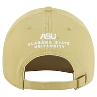 Men's '47 Gold Alabama State Hornets Side & Back Clean Up Adjustable Hat