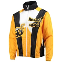Men's Tones of Melanin Black Alabama State Hornets Anorak Full-Zip Jacket