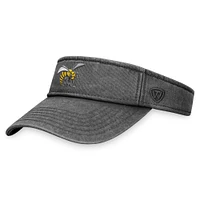 Men's Top of the World Black Alabama State Hornets Terry Adjustable Visor