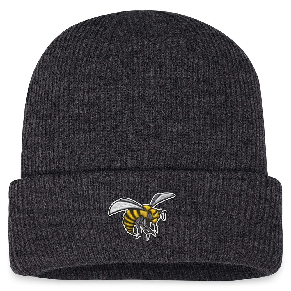 Bonnet en tricot transparent à revers pour hommes Top of the World Charcoal Alabama State Hornets