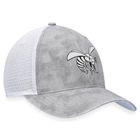 Casquette réglable Top of the World gris/blanc Alabama State Hornets Slate Trucker pour hommes