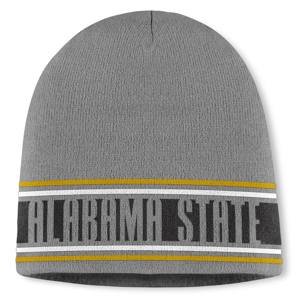 Bonnet tricoté Jace Top of the World gris pour homme des Hornets de l'Alabama State