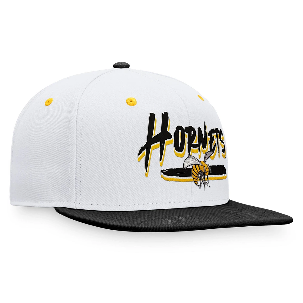 Casquette Snapback Top of the World pour hommes, blanc/noir, Alabama State Hornets Sea