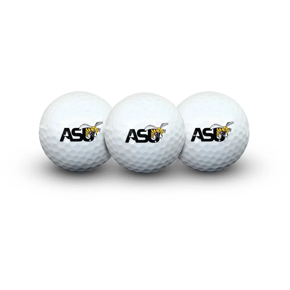 WinCraft Alabama State Hornets Three-Pack Golf Ball Set