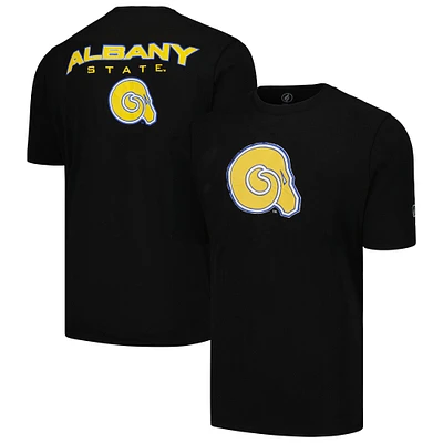 T-shirt FISLL noir Albany State Golden Rams pour hommes