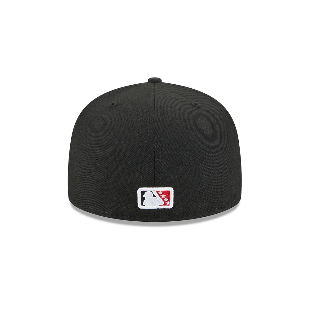 Casquette ajustée 59FIFTY Albuquerque Isotopes Theme Nights noire New Era pour homme