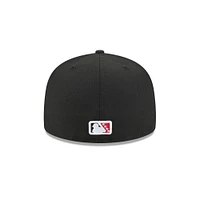 Casquette ajustée 59FIFTY Albuquerque Isotopes Theme Nights noire New Era pour homme