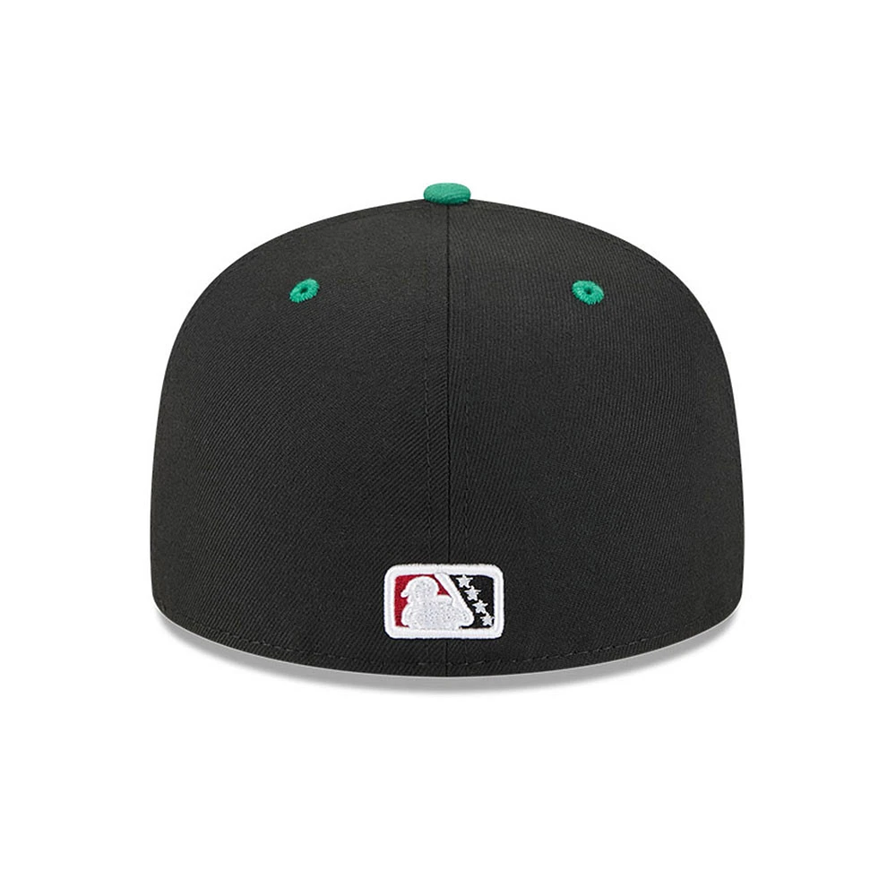 Men's New Era  Black Albuquerque Isotopes Theme Nights 59FIFTY Fitted Hat