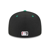 Men's New Era  Black Albuquerque Isotopes Theme Nights 59FIFTY Fitted Hat