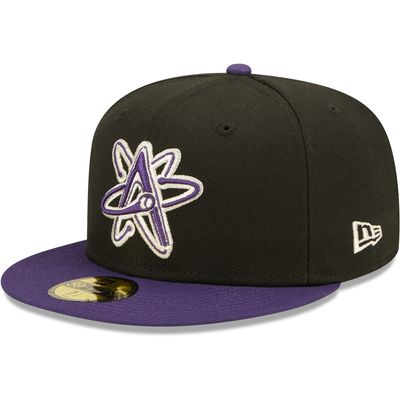 Men's New Era Albuquerque Isotopes Alternate Logo Authentic Collection 59FIFTY Fitted Hat