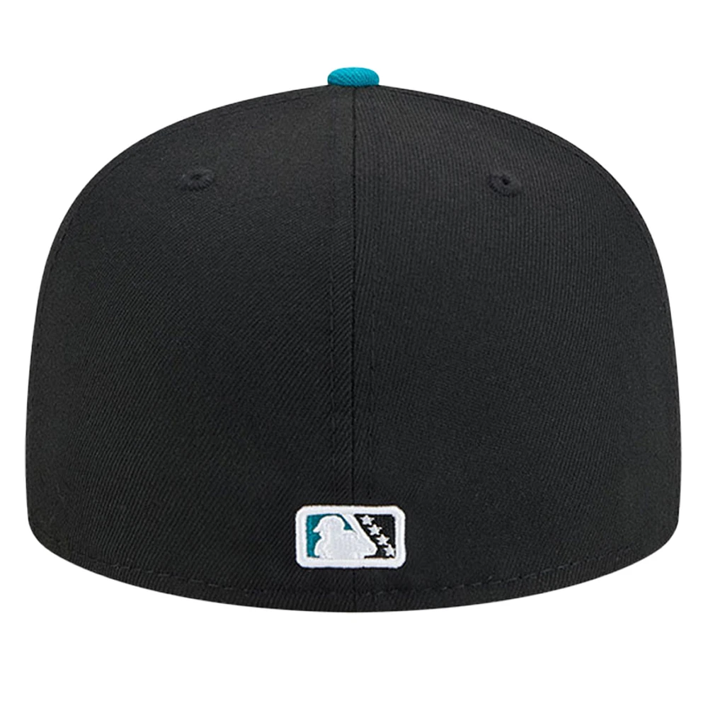 Men's New Era Black Albuquerque Isotopes Copa de la Diversión 59FIFTY Fitted Hat